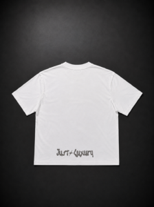 Just Luxury White Essential Tee